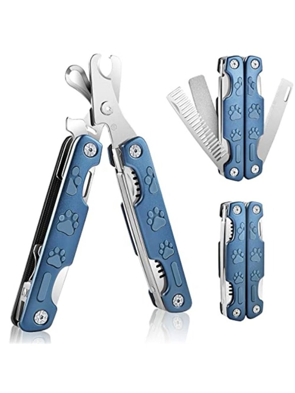 Dog Nail Clipper Trimmer 4-in-1 Professional Pet Nail Clippers with Safety